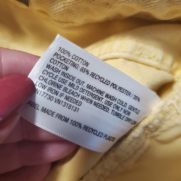 NEW Wild Fable High-Rise Mineral Dyed Bermuda Jean Shorts - Picture 7 of 16